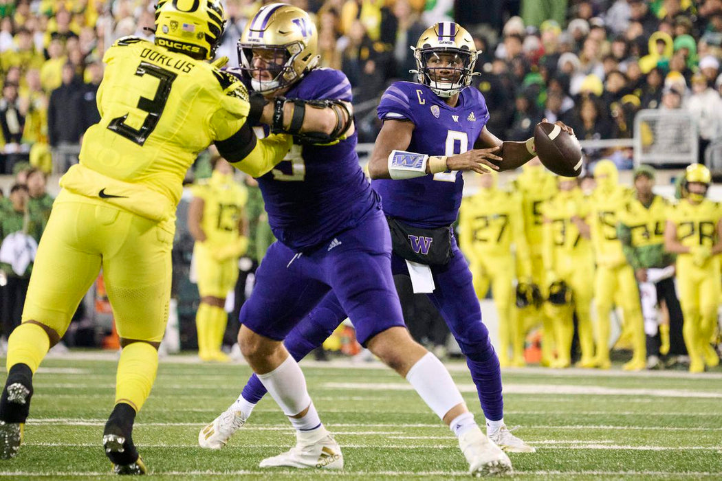 Oregon @ Washington 12/1/23 Free Pick, NCAAF Odds, NCAAF Predictions